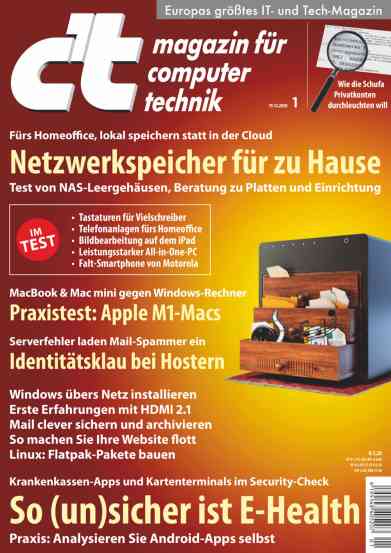 Inhalt C T 1 21 C T Heise Magazine
