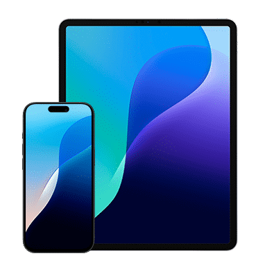 iPhone und iPad mit iOS 18 und iPadOS 18.​