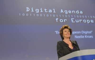 Neelie Kroes auf der Digital Agenda Assembly 2013