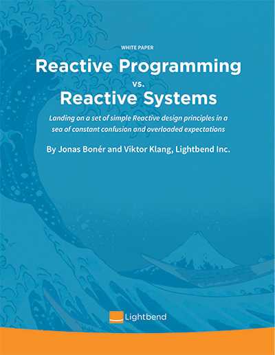 Reactive Programming versus Reactive Systems