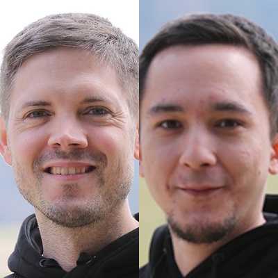 Martin Brandl und André Ratzenberger