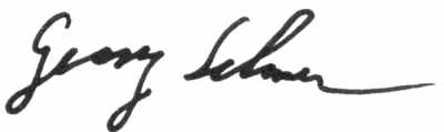 Unterschrift Georg Schnurer
