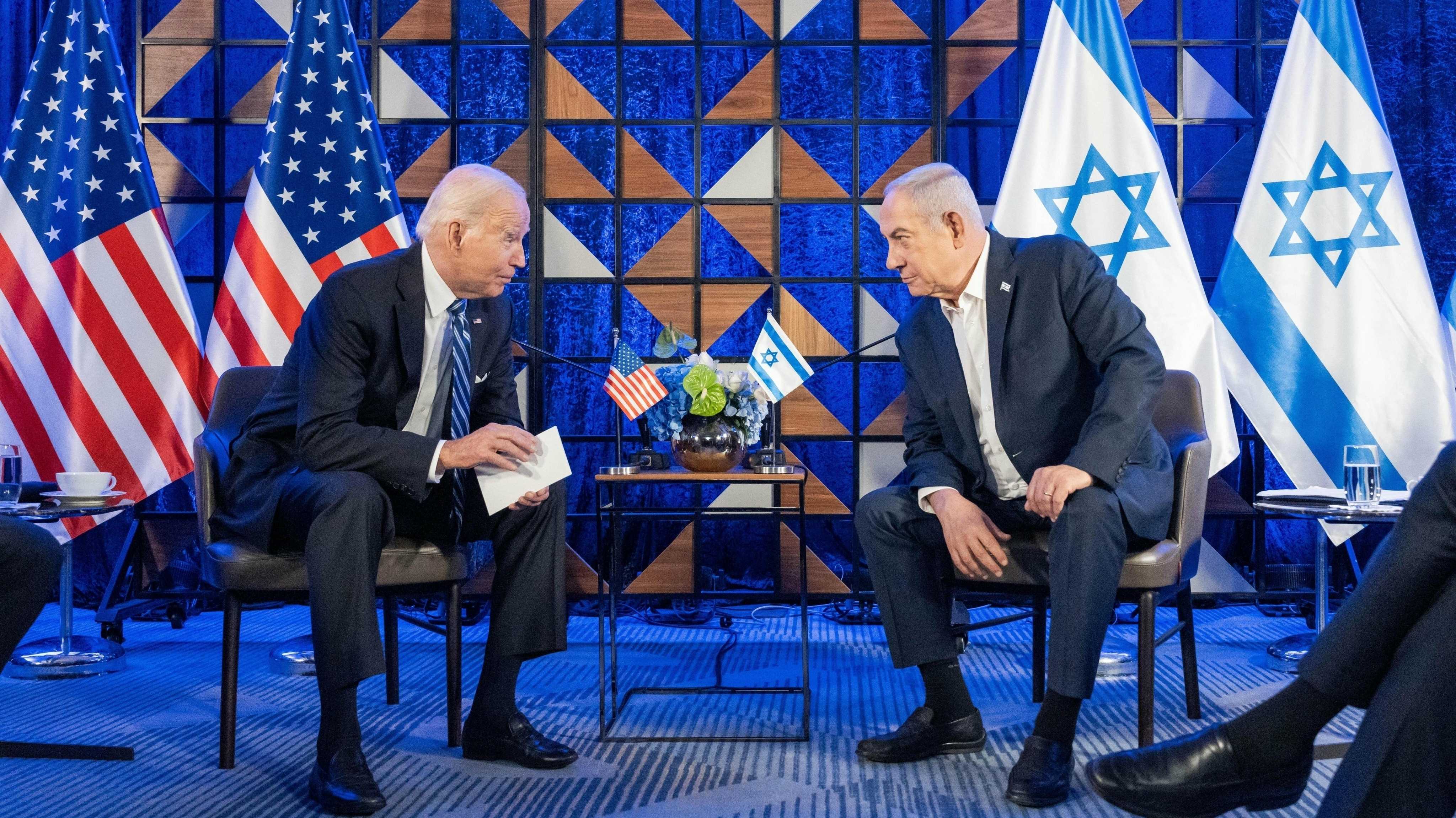 US-Präsident Joe Biden und der israelischen Premierminister Benjamin Netanjahu