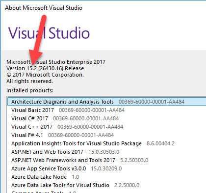 .NET Core 2.0 mit Visual Studio 2017 nutzen