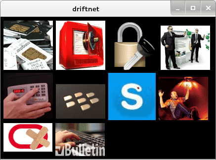 Kleiner Aufwand, große Wirkung: driftnet zeigt, welche Bilder durch das Netzwerk fließen.