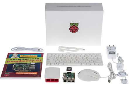 Umfangreich: Das neue Starter Kit bietet alles, was man für erste Bastelprojekte mit dem Pi benötigt.