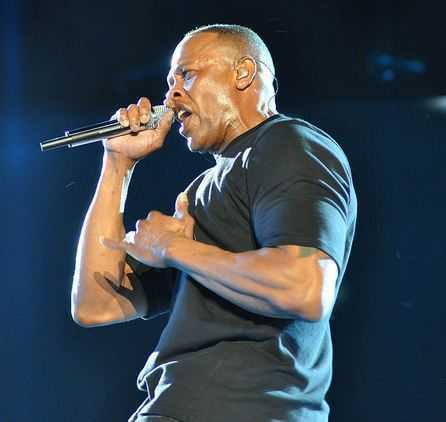 Dr. Dre bei einem Auftritt: Auch der Rapper gehört zu den Beklagten.