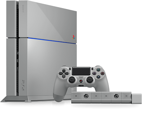 Die graue Version der PS4 soll nicht in den Handel kommen. Die auf 12300 Stück limitierte Sonder-Edition soll als Preis für Gewinnspiele und für Charity-Aktionen genutzt werden.