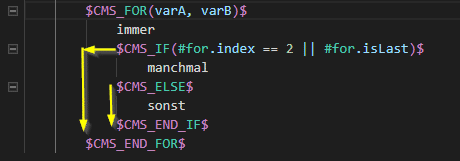 Falsches Code-Folding für ein if-else-Konstrukt (Abb. 4)
