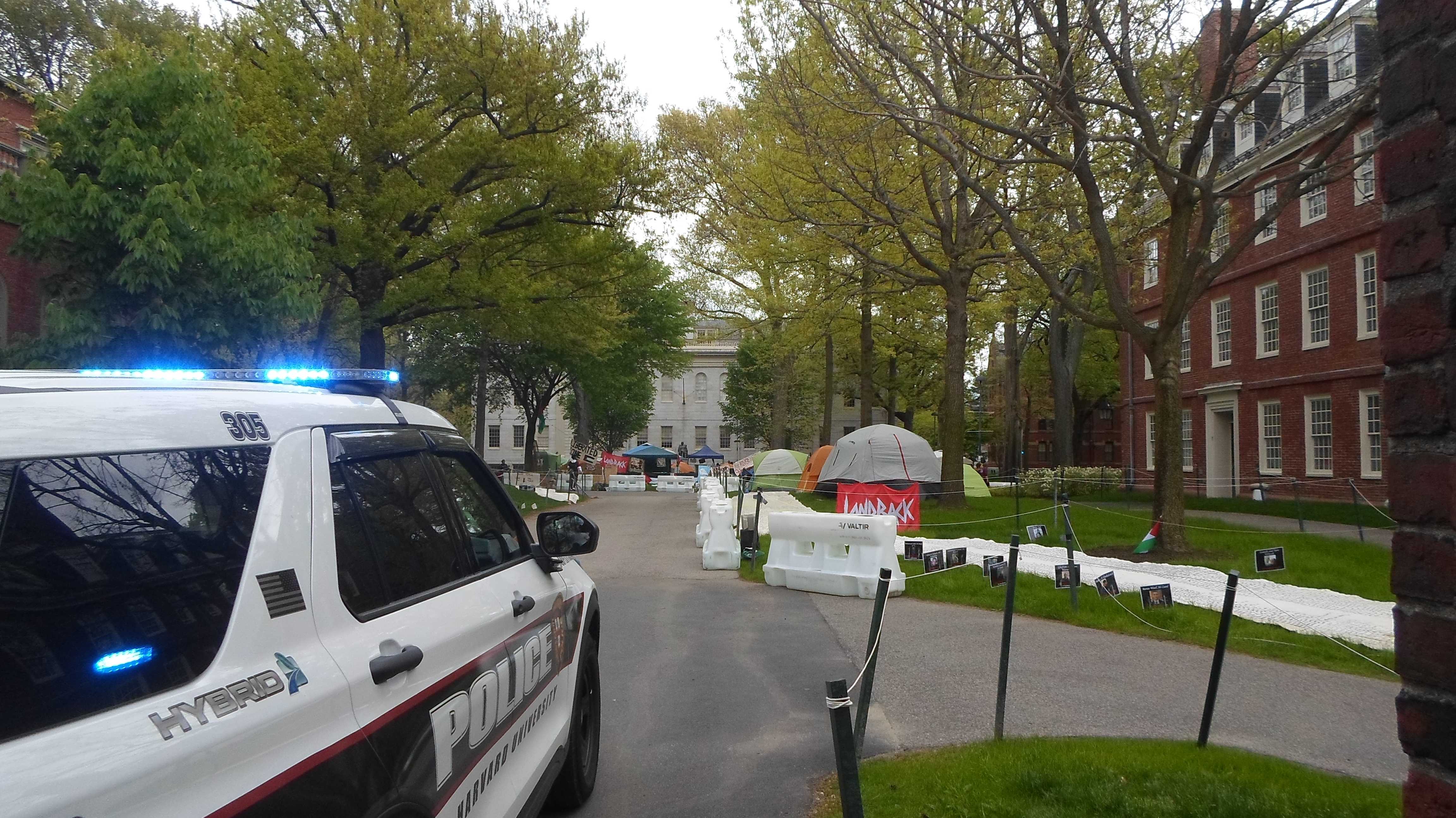 Polizei auf Harvard-Campus während Nahost-Protesten
