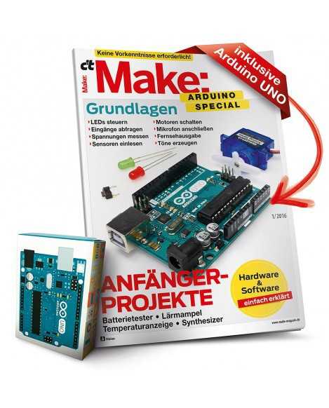 Wieder erhältlich: Sonderheft &quot;Make Arduino Special&quot; – inklusive Board