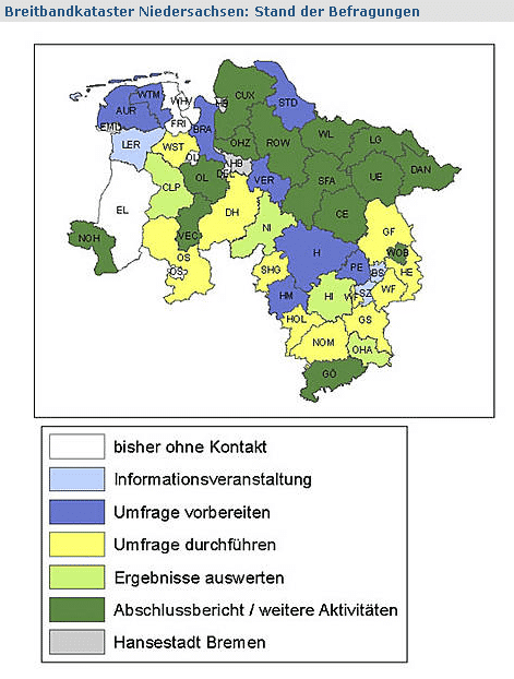 Breitbandkataster Niedersachsen
