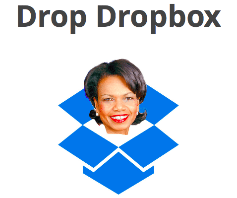 Protestaufruf von Dropbox-Nutzern