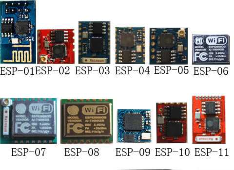 Die große Familie der ESP8266-Boards