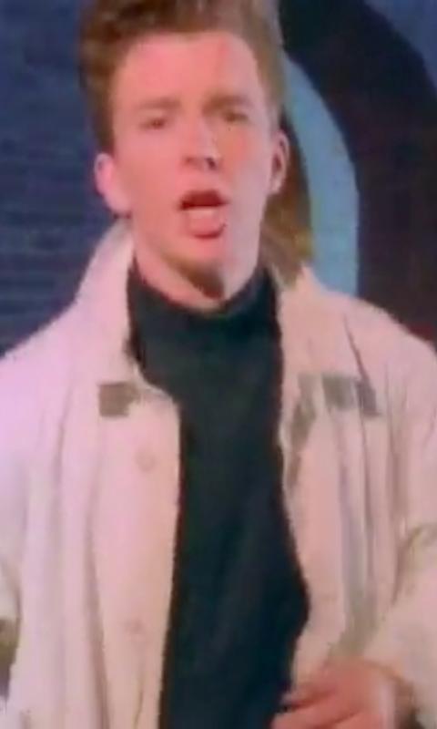 Never gonna give you up, never gonna let you down: Der Demo-Exploit von Rapid7 installiert und startet beim Besuch der Angriffsseite eine Rick-Astley-App.