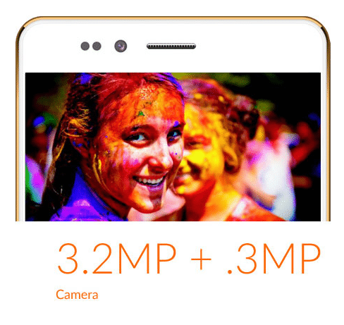 Eine Kamera mit 3,2 Megapixel und eine Frontkamera mit 3 Megapixel soll Freedom 251 auch haben.