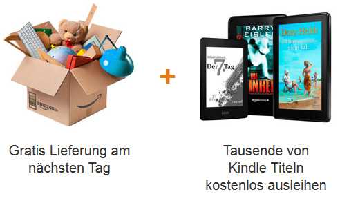 Bislang umfasste Amazon Prime eine beschleunigte Lieferung und den Zugriff auf die Kindle-Leihbücherei.