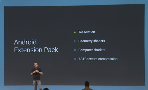 Das Android Extension Pack soll gewisse Grafikfähigkeiten nachrüsten.