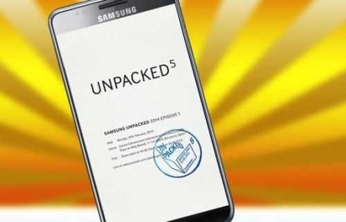 Samsung Galaxy S5 Unpacking MWC