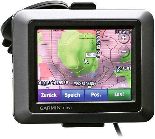 Hat man das Garmin nüvi 550 mit Topografiekarten ausgestattet, erweist es sich als hilfreicher Outdoor-Führer bei Wind und Wetter.