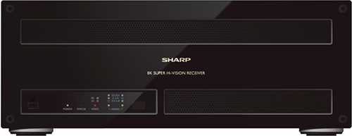 Im Oktober 2016 hat Sharp den ersten Satellitenempfänger für das 8K-TV-Format Super Hi-Vision vorgestellt.