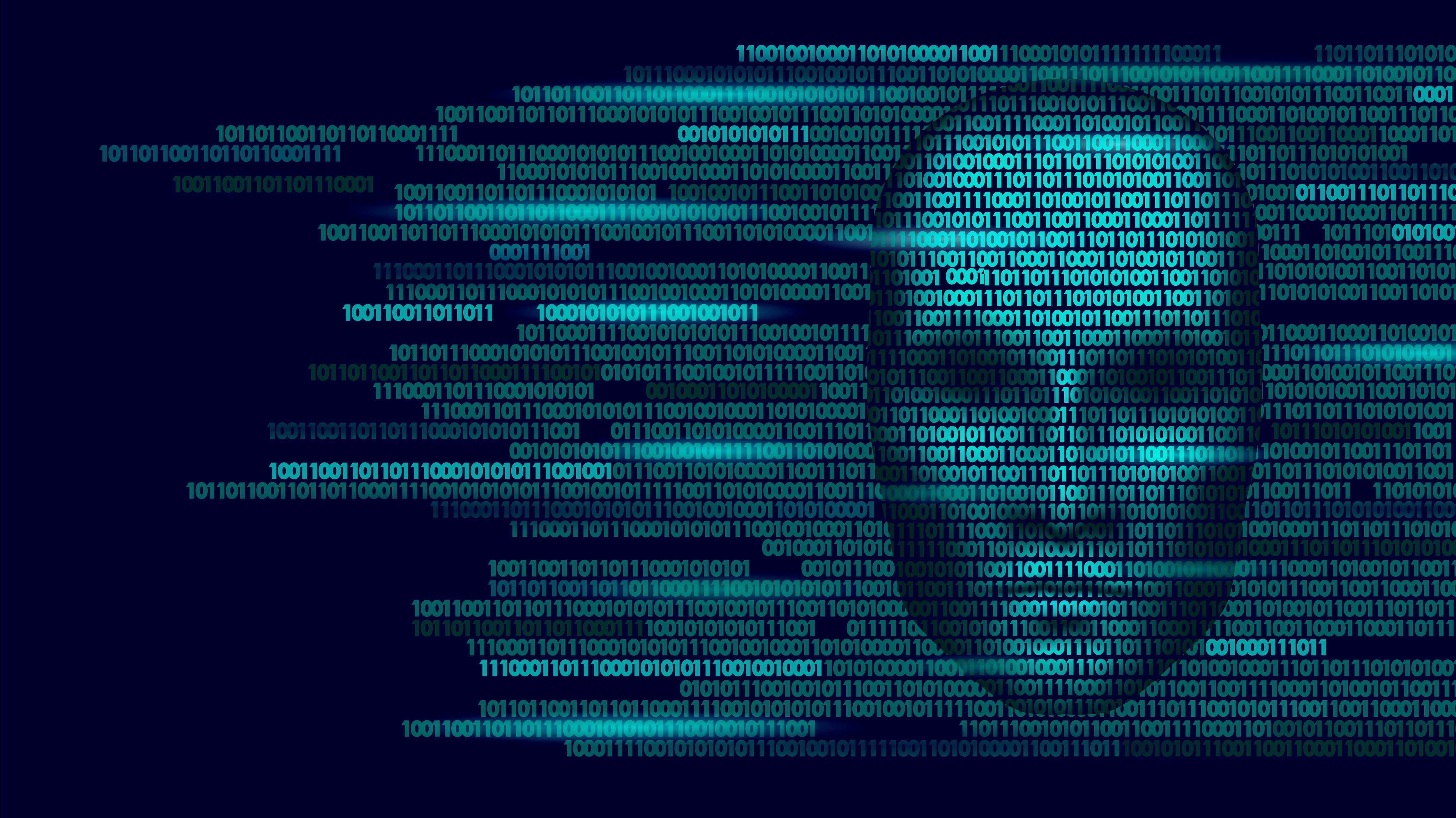 Hacker,Artificial,Intelligence,Robot,Danger,Dark,Face.,Cyborg,Binary,Code