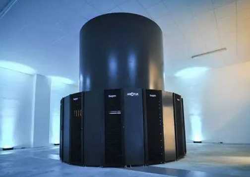 Supercomputer Sugon Arctur-2 in Nova Gorica, Slowenien.