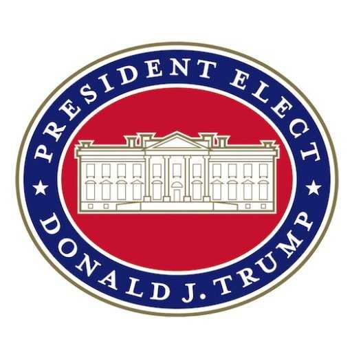 Logo &quot;President Elect Donald J. Trump&quot;