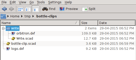 Screenshot Datei-Explorer.