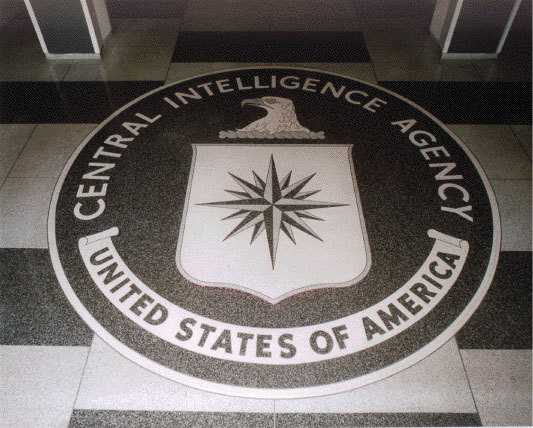Das CIA-Logo im alten Hauptgebäude.