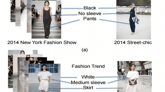 Maschinelles Sehen zur Analyse der Verbreitung von Modetrends
