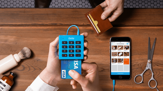 Zahlungsdienstleister iZettle verschenkt Chip & Pin-Lesegerät an Geschäftskunden