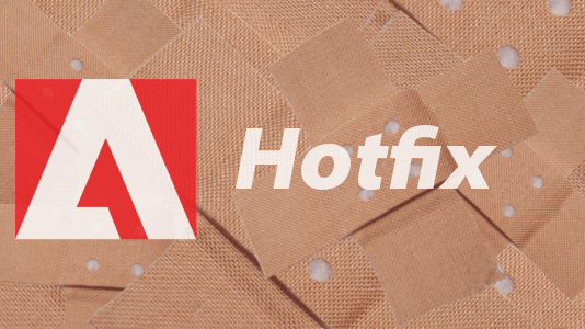 Adobe Hotfix
