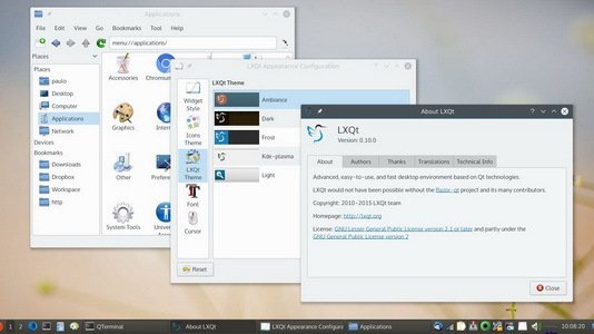 LXQt 0.10.0: Viel Feinschliff für den schlanken Linux-Desktop