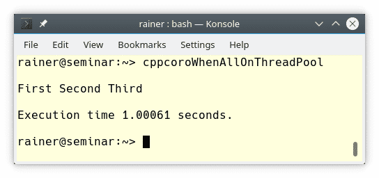 C++20: Threadpools mit cppcoro