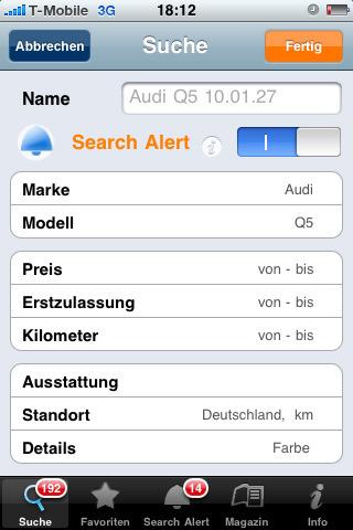 mobile autoscout