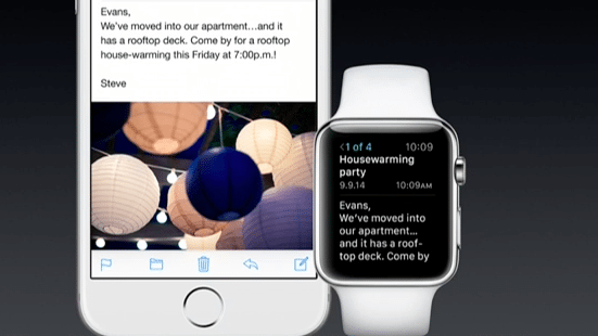 Handoff mit Apple Watch: Icon deutet Mac-Integration an