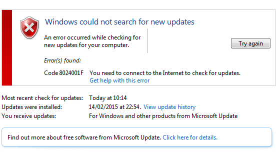 Freak Attack: Hotfix legt Windows Update lahm