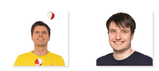 John Fletcher und Daniel Hartung