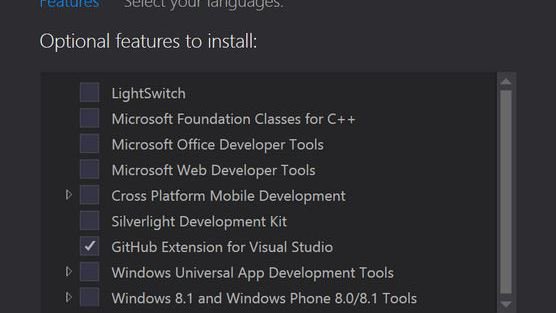 GitHub Extension for Visual Studio 2015 nun Open Source