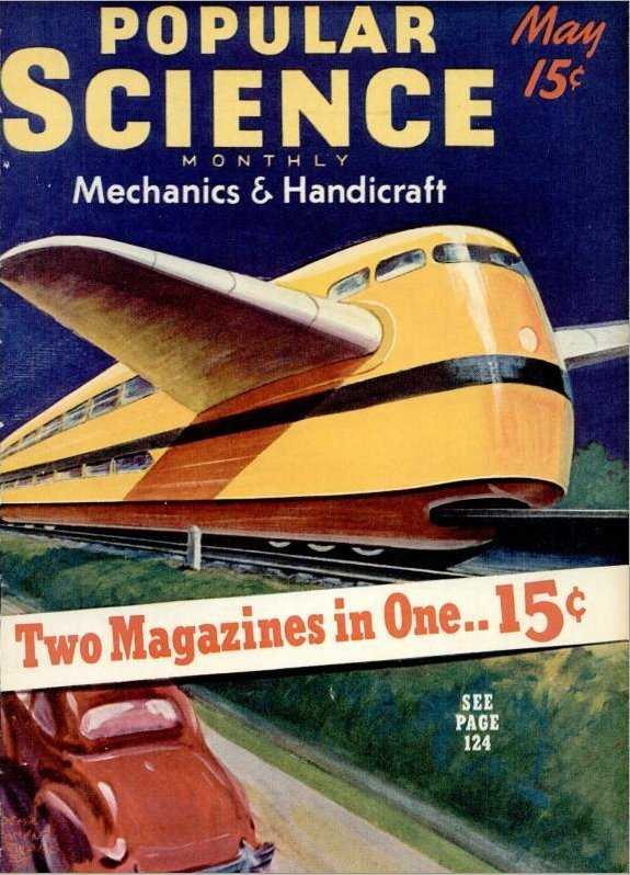 Titel des Wissenschaftsmagazins Popular Science im Mai 1939