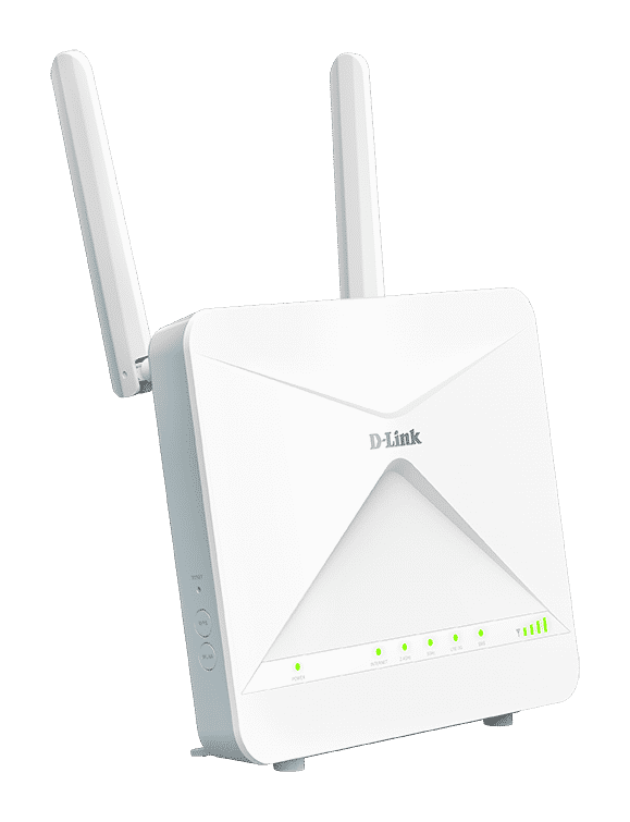 Der D-Link G415 kann sowohl als stationärer Router an beliebigen Modems zum Einsatz kommen als auch autark als LTE-Router dienen. Die LTE-Stabantennen sind per SMA angebunden, sind also austauschbar., D-Link