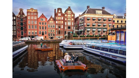 Roboat: Durch Amsterdam sollen bald autonome Boote fahren