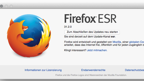 OS X Yosemite protokolliert Eingaben in Firefox und Thunderbird