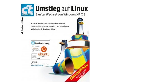 Aktualisierte Neuauflage: c't-Special "Umsteigen auf Linux “