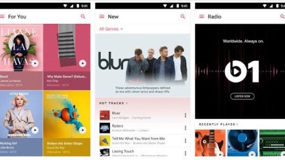 Apple Music nun auch für Android
