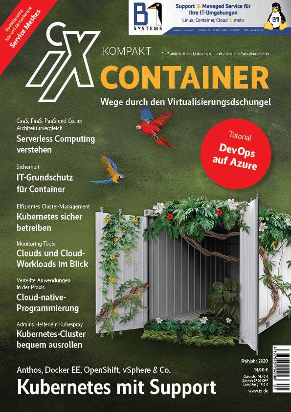 iX-Sonderheft Container digital erhältlich