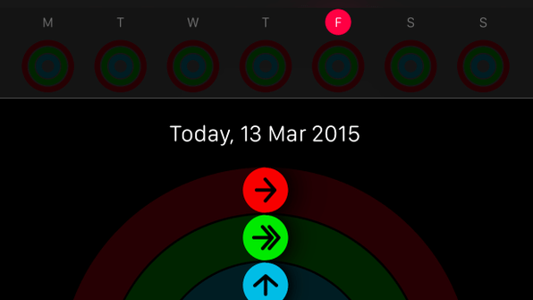 Erster Blick auf die Aktivitäts-App für die Apple Watch