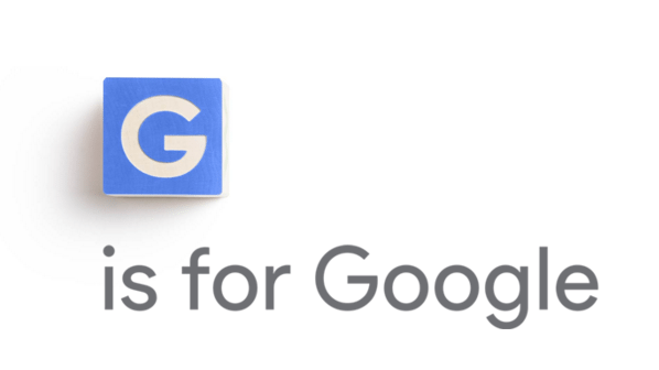 Alphabet: G is for Google