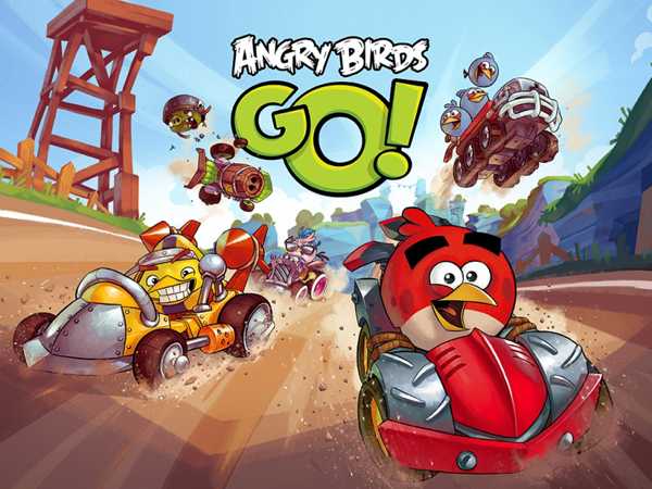 Das Rennspiel &quot;Angry Birds Go!&quot; war bisher nicht so erfolgreich